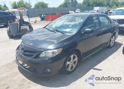 2012 Toyota Corolla S/Le из США, поврежденный, VIN 2T1BU4EE7CC755052